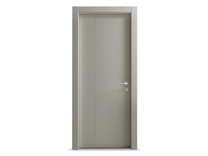 Asymmetrical Folding Door Open 60Xh210 cm Gravel Left Opening