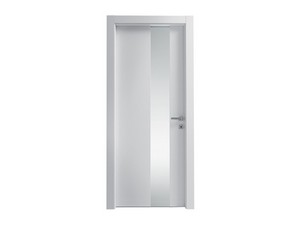 Hinged Door Open-V 60Xh210 cm White Left Opening