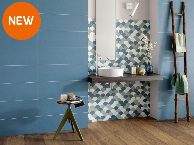 Rectified Soft Finished Colored Wall Tiles 25x75 - Myway