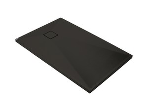 CORREO SHOWER TRAY 90X70 cm GRANITE-RESIN BLACK