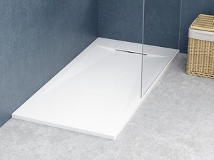 Receveur de douche Doge 70x140 H3 cm résine blanc