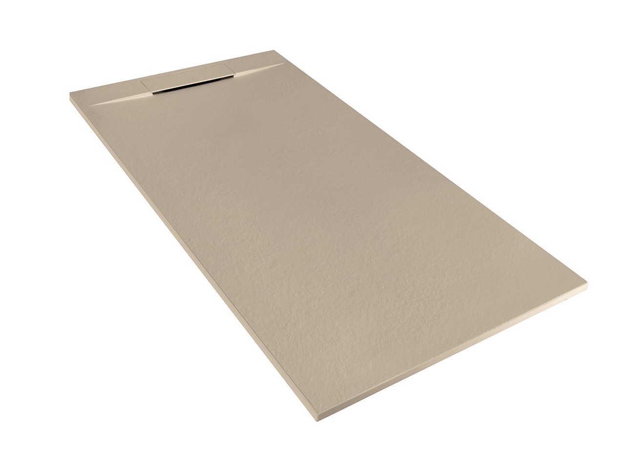 Receveur De Douche 70x150 Cm Effet Pierre Ardoise - Blanc - Neuf