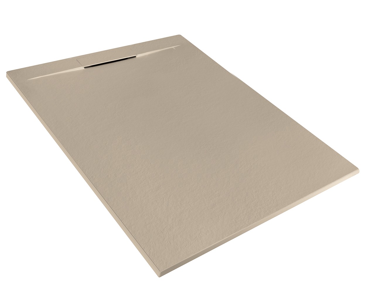 Receveur De Douche Gris Clair Effet Pierre Design | Vincent