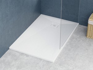 Tao Shower Tray 80x120 H3 cm Resin White
