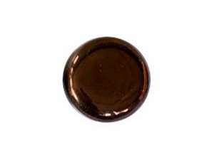 Klick-Klack-Ablaufgarnitur für Waschbecken Horganica aus Keramik ohne Überlauf Glänzend Kupfer