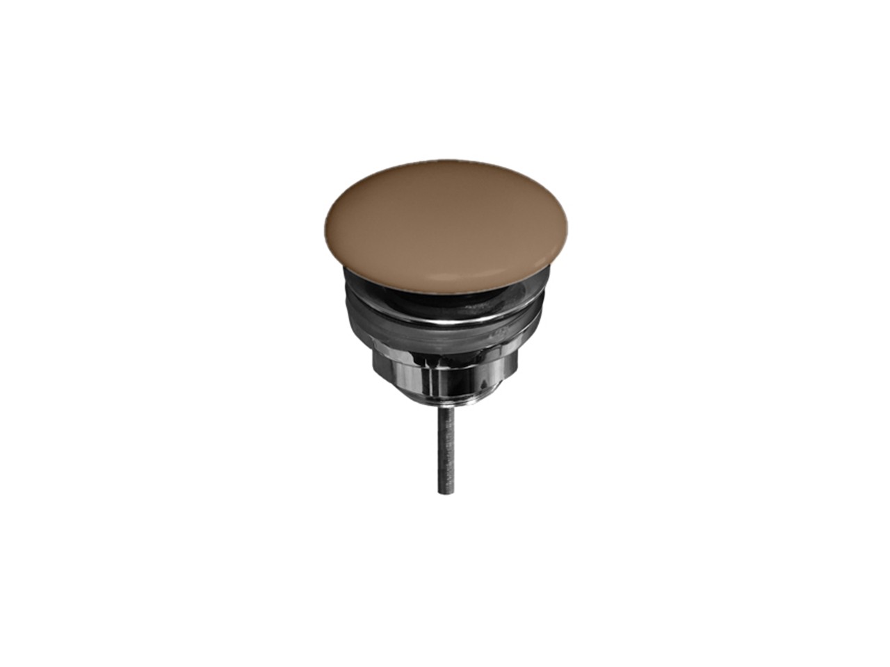 Piletta Click-clac Per Lavabo In Bronzo Antico – Ottone Ramato, Con Filtro Antiodore, Per Troppopieno, Installazione Facile E Universale