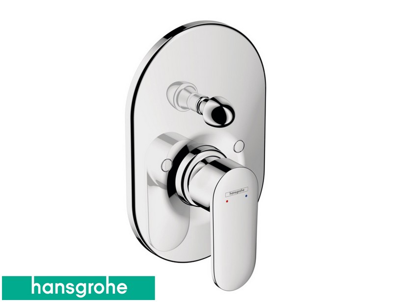 Blende für Einhebel-Duscharmatur Einbau mit Umschaltventil Hansgrohe® Vernis Blend Chrom