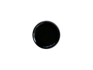 Bonde de lavabo click clack universelle ronde noire mate - Iperceramica