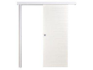 Millerighe Sliding Door External Wall 70Xh210 cm Lacquered White