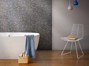 Mosaico Pietra Naturale Prince Black 31,8X32,2 Nero