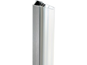 Prizma profilé pour porte en niche inox brossé