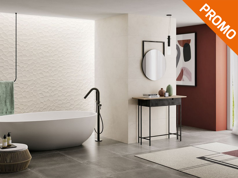 Rectified Refined and Trendy Wall Tiles - Rooms