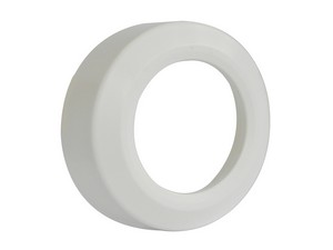Abdeckrosette für WC-Rohr Ø100 mm Weiß