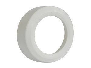 Abdeckrosette für WC-Rohr Ø110 mm Weiß