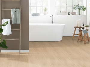 Rovere Victoria Beige Oak Effect Water Resistant Laminate Floor AC4