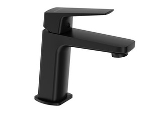 Badarmaturen Blur aus PVD Schwarz matt