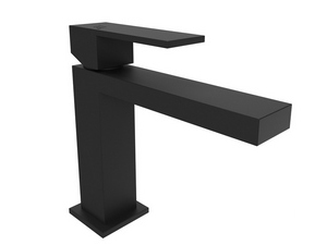 Einhebel-Armaturen Serie Krono Schwarz Matt