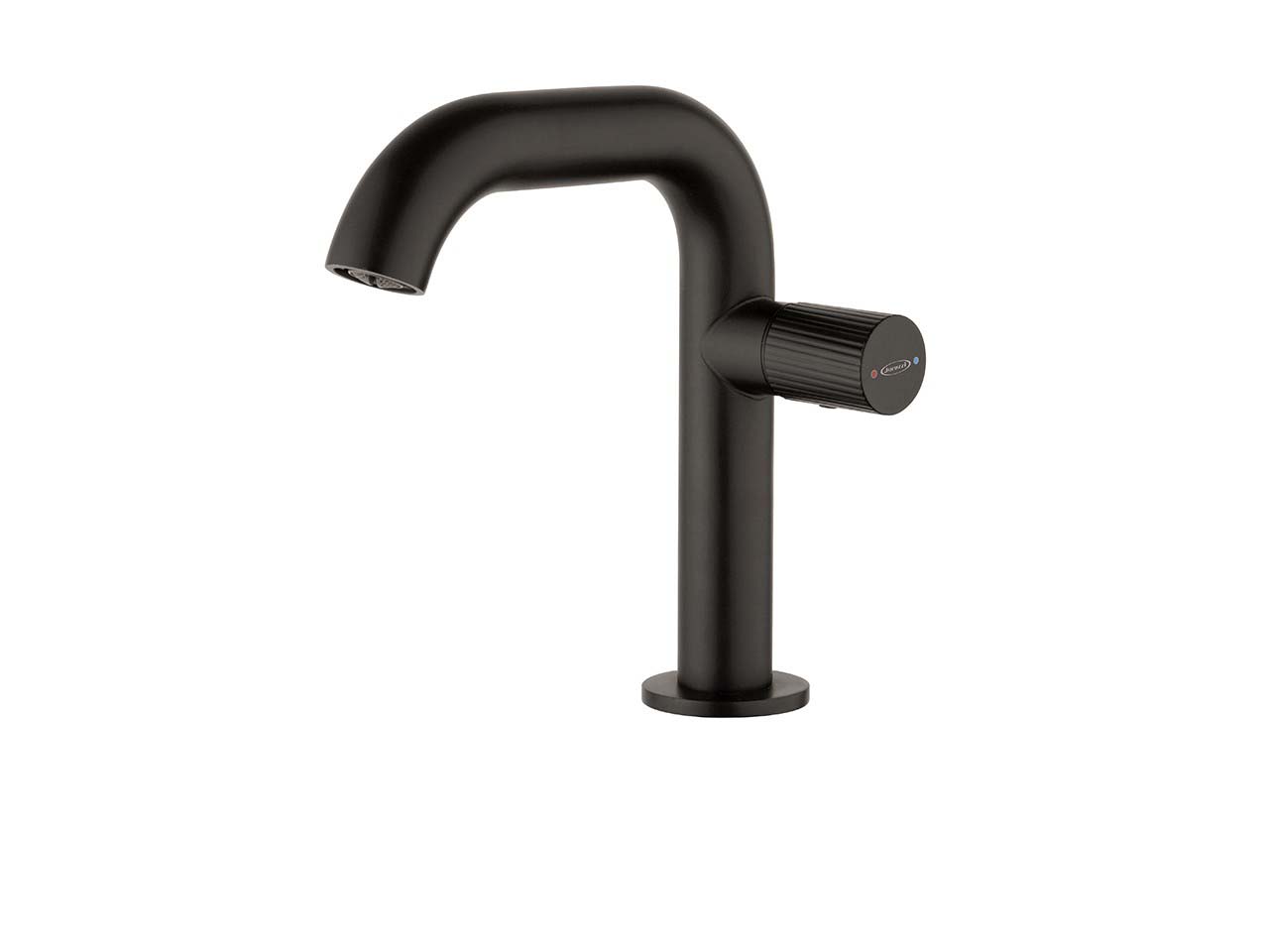 Armaturen Serie Jacuzzi Giulia aus Edelstahl Mattschwarz