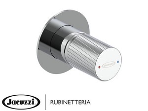 Miscelatore per Doccia Incasso Jacuzzi® Giulia in Acciaio Inox Finitura Cromo