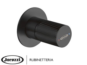 Miscelatore per Doccia Incasso Jacuzzi® Giulia in Acciaio Inox Finitura Nero Opaco