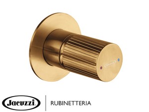 JACUZZI® GIULIA STAINLESS STEEL RECESSED SHOWER MIXER BRUSHED BRASS FINISH