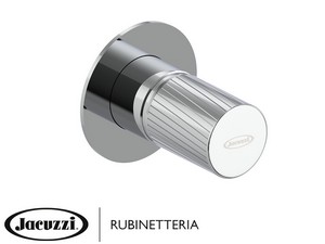 Deviatore per Doccia a 2 Vie Jacuzzi® Giulia in Acciaio Inox Finitura Cromo