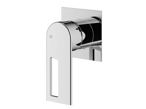 Plaque pour mitigeur de douche encastré Trend chrome