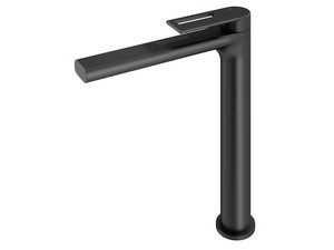 Waschtischarmatur hoch Trend ohne Abfluss Schwarz matt