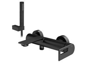 Badewannengruppe Trend mit Ausstattung Schwarz matt