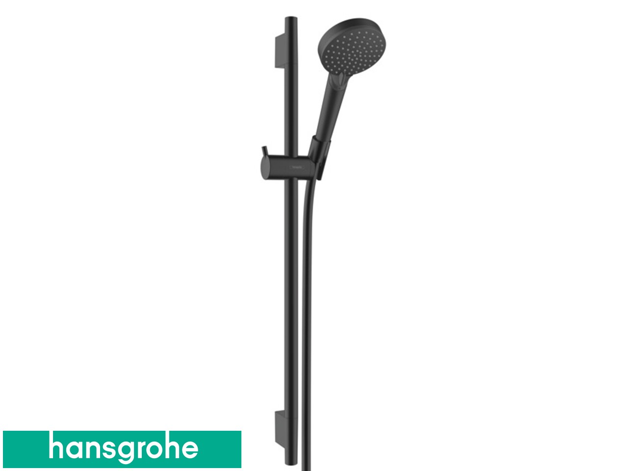 Saliscendi Doccia Hansgrohe® Vernis Blend 2 Getti Nero Iperceramica