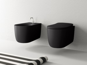 Wand-Badkeramik Nolita Mattschwarz