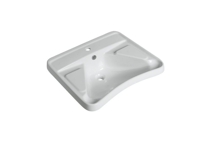 Behinderten-WC Saniwat Osiride 70 cm glänzend weiß