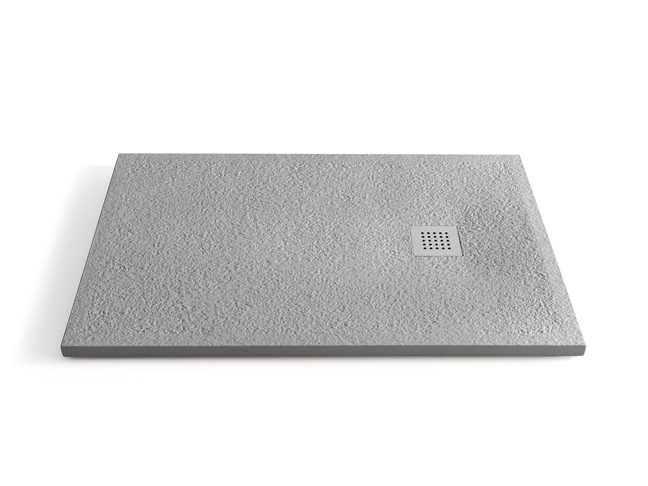 Piatto Doccia Sasso 100x70 cm Ceramica Effetto Pietra Bocciardata