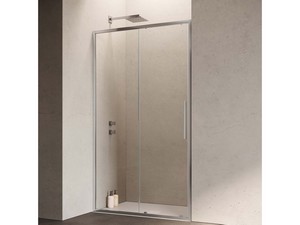 Sax Sliding Shower Door 97-101 cm Transparent Chrome
