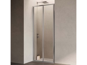 Sax Folding Shower Door Ext. 72/76 cm Transparent Chrome