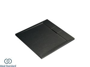 Piatto Doccia Ideal Standard® ULTRAFLAT-S i.LIFE Quadrato 70x70 cm Resina Nero