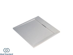 Receveur de douche Ideal Standard® ULTRAFLAT-S i.LIFE carré 80x80 cm résine blanc