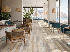 SPC Flooring Scrapwood Taupe - Taupe Whitewashed Wood Effect