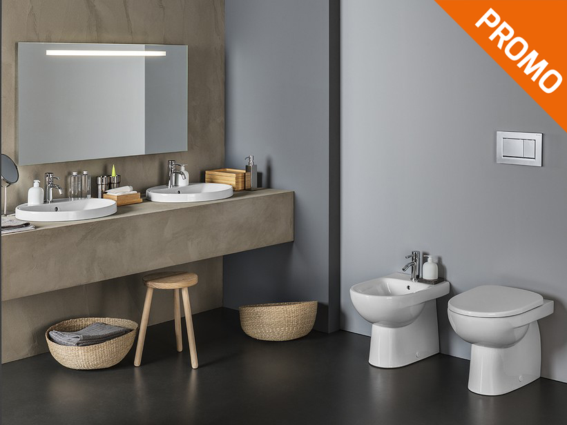 WC à poser sans réservoir Selnova