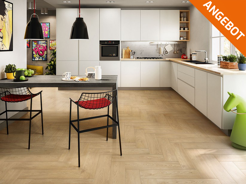 Feinsteinzeug Holzoptik 18x62 - Seychelles