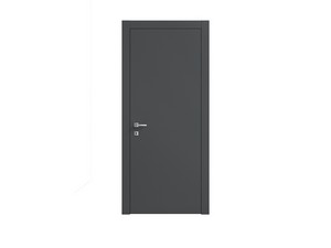 Silk Hinged Door 60xh210 cm Dark Graphite with Smart Hinges