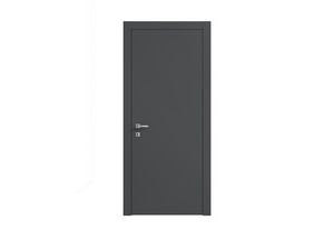 Silk Hinged Door 70xh210 cm Dark Graphite with Pivot Hinges