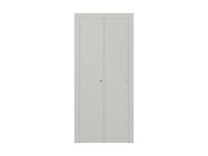 Silk Folding Door 60xh210 cm Manhattan Grey Left Opening