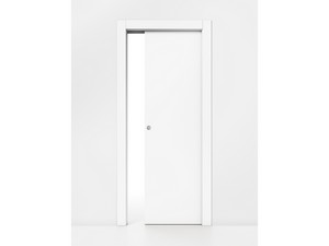 Silk In-Wall Sliding Door 60xh210 cm Ice