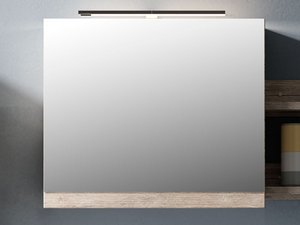 Armoire miroir de salle de bains Smart 59x17 h51 Natural Oak