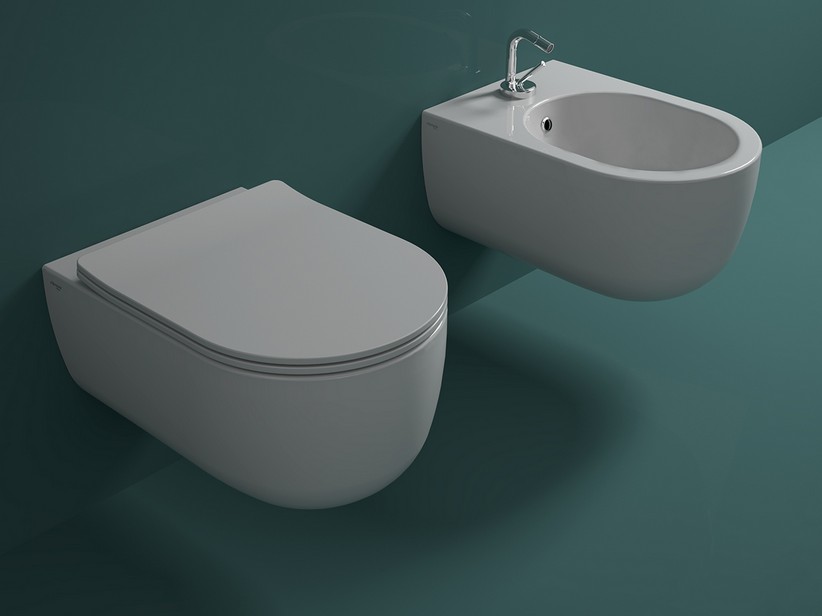 WC suspendu Solana rimless