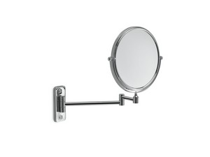 Focus 3X Magnifying Bathroom Mirror in Chrome-Plated Stainless Steel