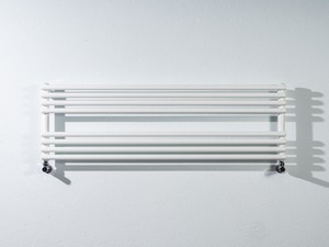 HORIZONTAL TOWEL WARMER WITHOUT L100XH38 MATT WHITE