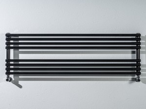 HORIZONTAL TOWEL WARMER WITHOUT L120XH38 MATT BLACK