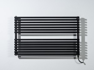 HORIZONTAL ELETRIC TOWEL WARMER MINI WITHOUT L80XH61 GLOSS BLACK